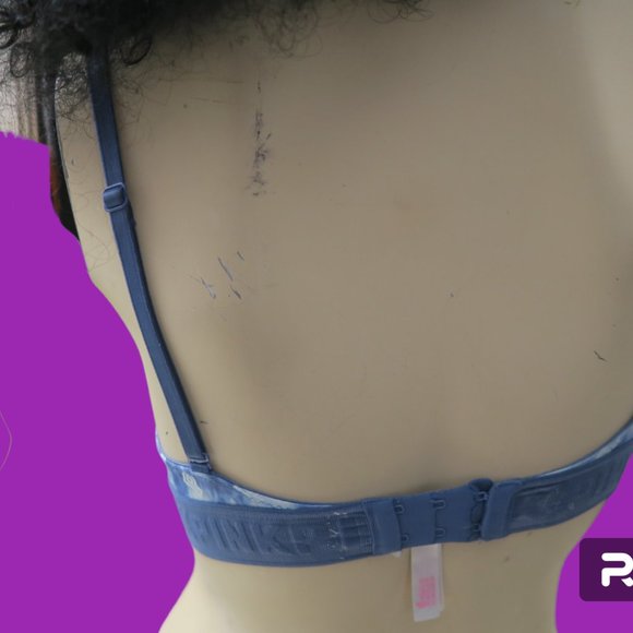 PINK Victoria's Secret wear everywhere push up bra "pink, p" everywhere 32B - Picture 3 of 7